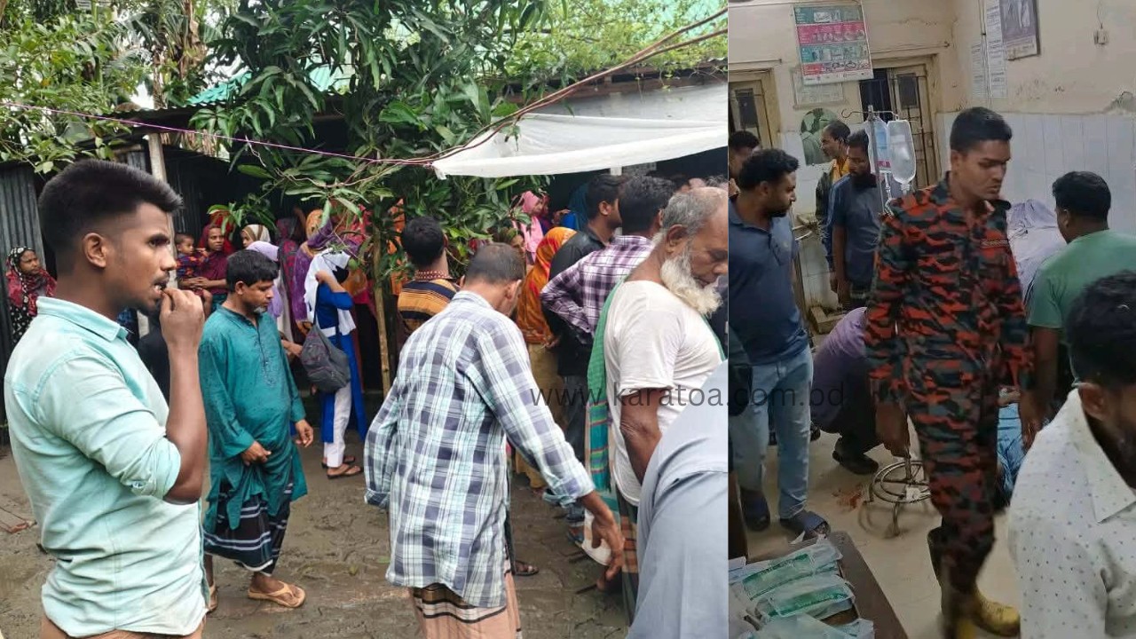 সড়ক দুর্ঘটনায় নিহত ভূরুঙ্গামারীর পাঁচজনের বাড়িতে শোকের মাতম